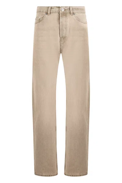 Our Legacy Straight Leg Trousers For Men In Neutral