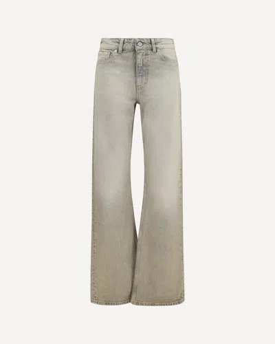 Our Legacy Straight-leg Denim Jeans In Gray