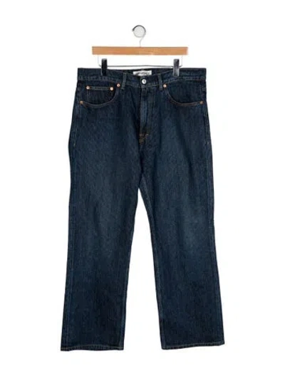 Pre-owned Our Legacy Straight-leg Jeans In Blue