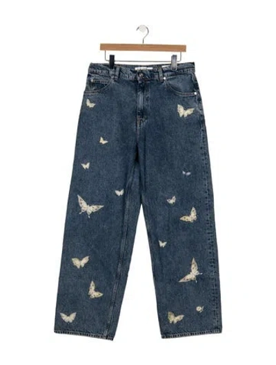 Pre-owned Our Legacy Straight-leg Jeans In Blue