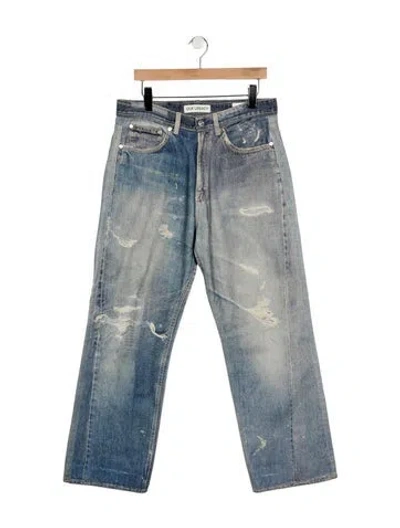 Pre-owned Our Legacy Straight-leg Jeans In Blue