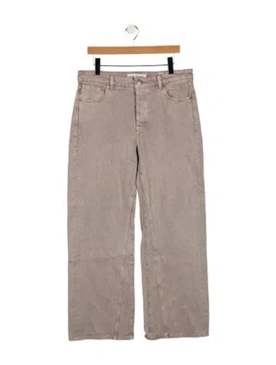 Pre-owned Our Legacy Straight-leg Jeans In Gray
