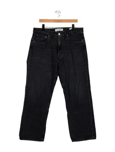 Pre-owned Our Legacy Straight-leg Jeans In Gray