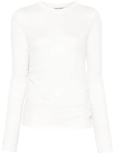 Our Legacy Strain T-shirt In White