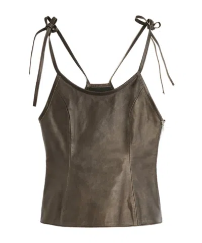 Our Legacy String Tank In Brown