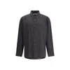 Our Legacy Beyond Striped Button-fastening Shirt In Blue