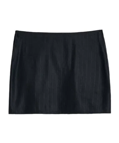 Our Legacy Striped Skirt In Blue