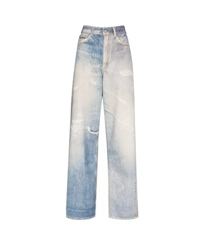 OUR LEGACY DIGITAL PRINT DENIM JEANS