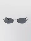 Our Legacy Stylish Rimless Sunglasses With Adjustable Nose Pads In Blue