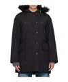 Our Legacy Subtle Parka Coat In Black