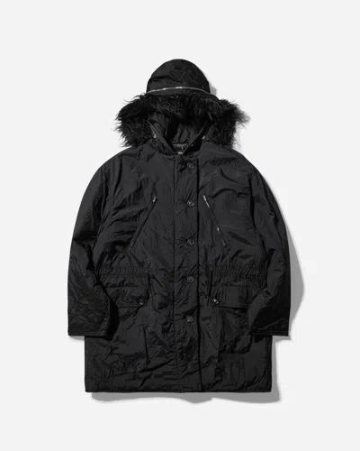 Our Legacy Subtle Parka Shining In Black