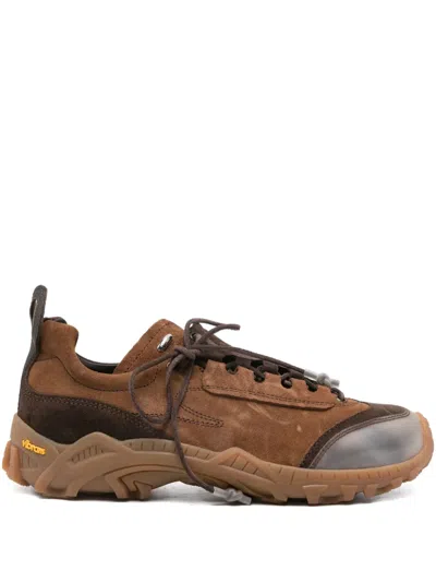 OUR LEGACY SUEDE LACE-UP LOW-TOP SNEAKERS
