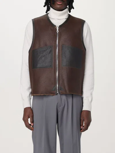 OUR LEGACY SUIT VEST OUR LEGACY MEN COLOR BROWN,413404032