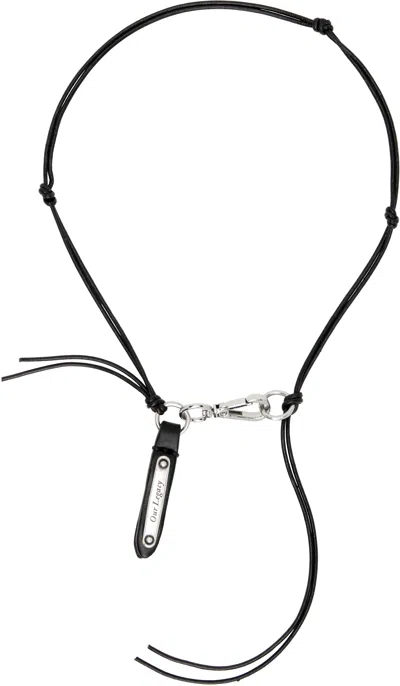 Our Legacy Super Slim Ladon Choker In Brown