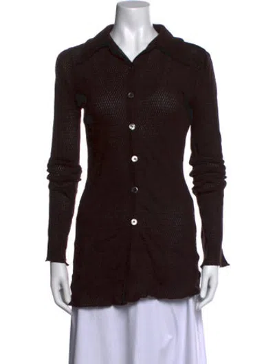 Pre-owned Our Legacy Sweater In Brown