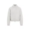 Our Legacy Modern Knit Cardigan Featuring Front Pockets In Gray