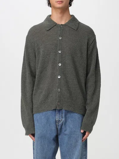 Our Legacy Dark Green Alpaca Blend Cardigan