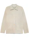 Our Legacy Taupe Lodge Cardigan In Beige