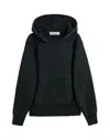Our Legacy Relic Cropped Distressed Cotton-jersey Hoodie