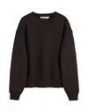 Our Legacy Relaxed Fit Minimalist Black Sweatshirt In Black