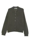 Our Legacy Ribbed Long Sleeve Sweater In Green