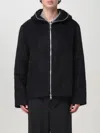 Our Legacy Maglia Con Zip E Cappuccio In Schwarz