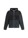 Our Legacy Rascal Zip-front Hooded Sweatshirt In Black
