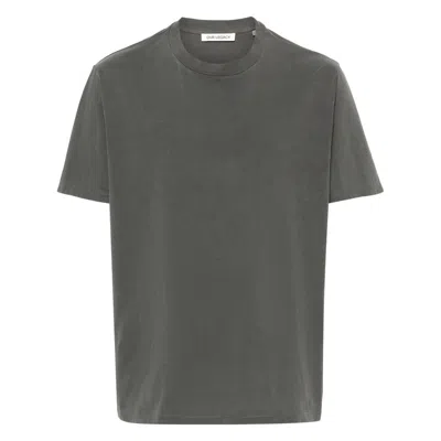 Our Legacy Mens Worn Black Boxy Short-sleeve Cotton-jersey T-shirt In Gray