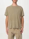 Our Legacy Mens Cavalry Olive Boxy Short-sleeve Cotton-jersey T-shirt In Olive