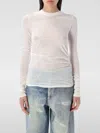 Our Legacy Sheer Ruched Long Sleeve T-shirt