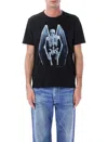 Our Legacy Mens Fallen Angel Print Graphic-print Cotton T-shirt In Black