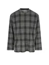 Our Legacy Oakland Check T-shirt In Gray