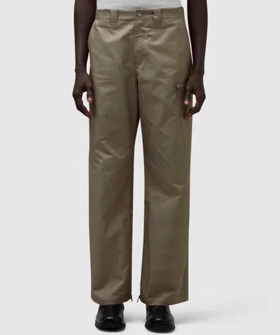 Our Legacy Trekking Cargo Trousers In Army Green
