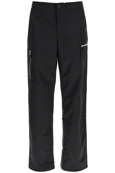 Our Legacy Tactical Cargo Pants In Technical Satin Fabric In Black