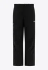 Our Legacy Cargo Trousers With Belt Loops And Side Pockets In Black