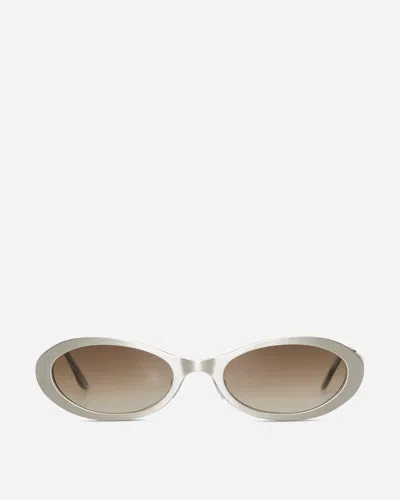 Our Legacy Tad Sunglasses It Bubble Steel In Gray