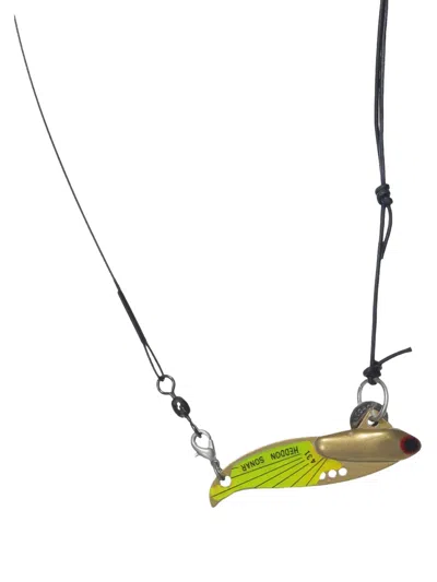 Our Legacy Tadpole Necklace In 银色
