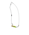 Our Legacy Tadpole Necklace In Black