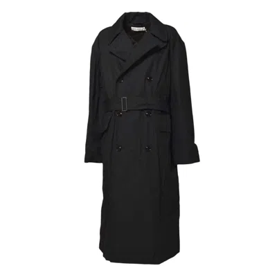 OUR LEGACY TAILORED BLACK COAT WITH MINIMALIST DESIGN AND STRUCTURED SILHOUETTE