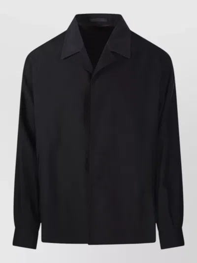 Our Legacy Tailored Blazer Long Sleeves Collared Design In Black