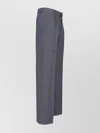 Our Legacy Tailored Pinstripe Trousers Featuring Pockets In Gray