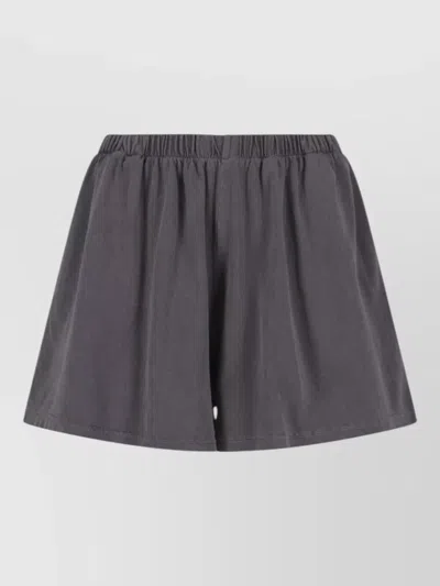 Our Legacy Tailored Shorts Straight Cut Side Pockets In Gray