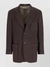 Our Legacy Tailored Suit Jacket Notch Lapel In Brown