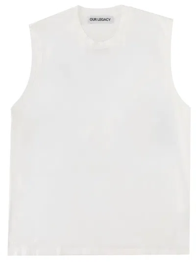Our Legacy Tank Top "breathe" In White