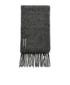 Our Legacy Tassel Scarf In Gray