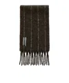 Our Legacy Tassel Scarf In Brown
