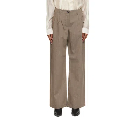 Our Legacy Taupe Arch Chino Trousers In Brown