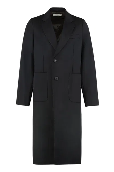 Our Legacy Technical Fabric Coat In Black