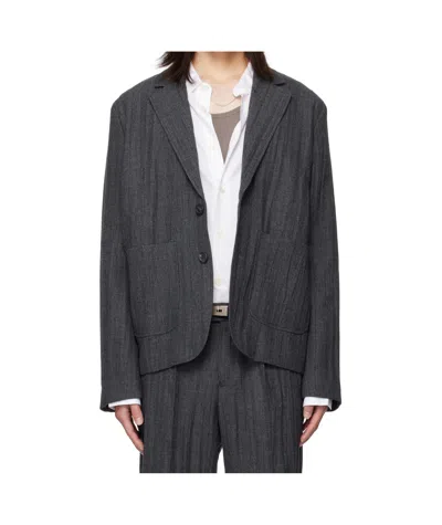 Our Legacy Temp Blazer In Black