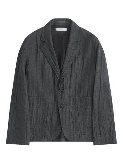 Our Legacy Textured Blazer In Gray